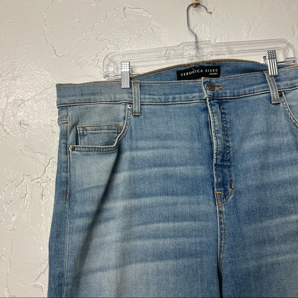 Veronica Beard Beverly High Rise Skinny Jeans 22 tall - Picture 4 of 12